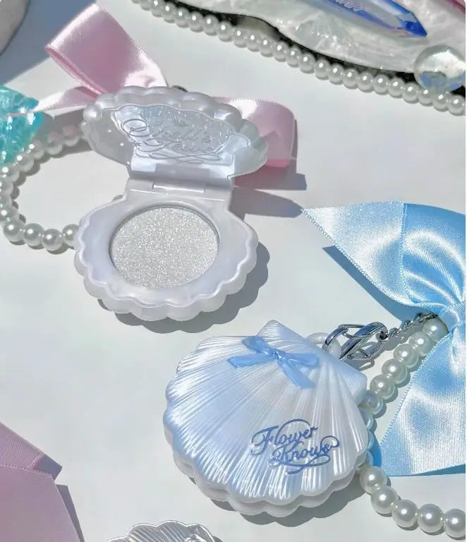 Flower Knows Shells Pearl Jewel Collection Highlighter Balm Moonlight Zpaxo