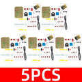 3.6V Wireless Microphone Module, 88-108MHz FM Transmitter DIY Kit with PCB for Electronic Hobby Projects Zpaxo 5PCS