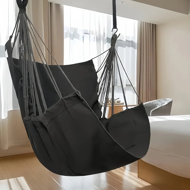 Leisure Fabric Hammock Chair Outdoor Swing Dormitory Anti Rollover
