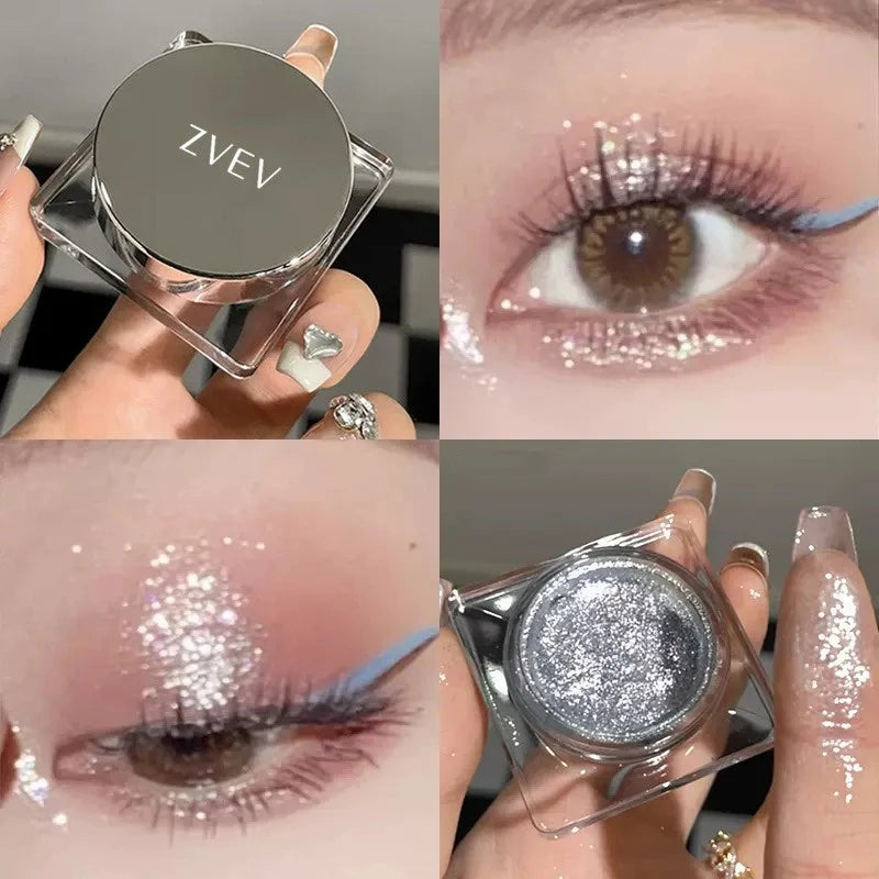 Diamond Glitter Eyeshadow Brighten Eyes Make Up Waterproof Shimmer Zpaxo 02
