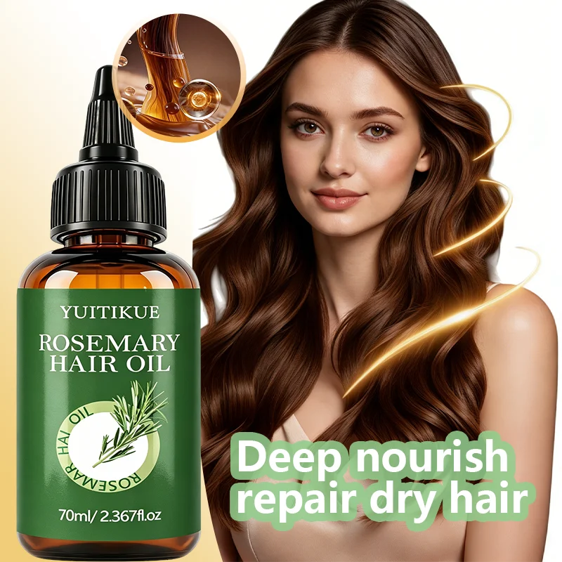 YUITIKUE Rosemary Hair Oil – Nourish Scalp & Reduce Breakage Rosemary Hair Oil Zpaxo