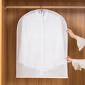 2-Pack Transparent Garment Dust Covers | Zippered Hanging Bags Garment Dust Cover Zpaxo 2PCS 60*100cm