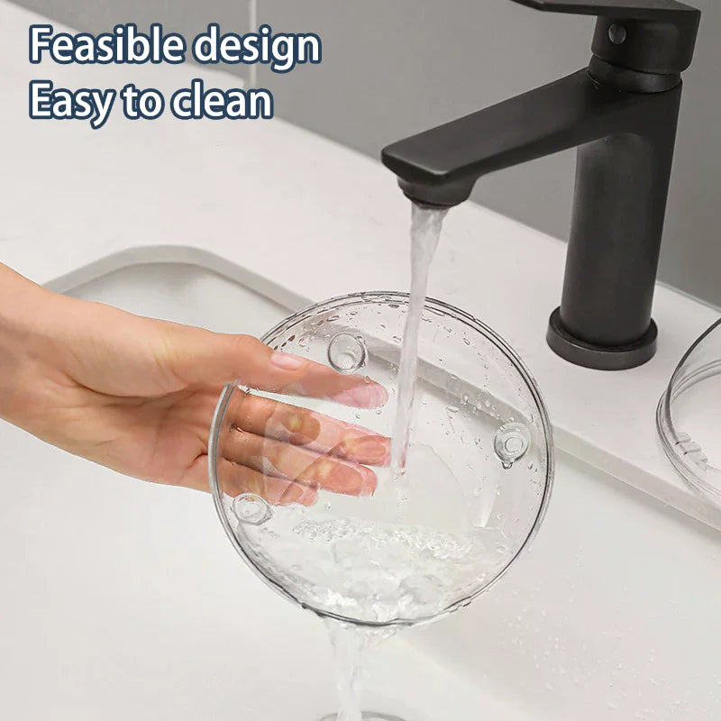 Capacity Transparent Shower Room Hamsters Small Pet Sand Bath Cage Zpaxo