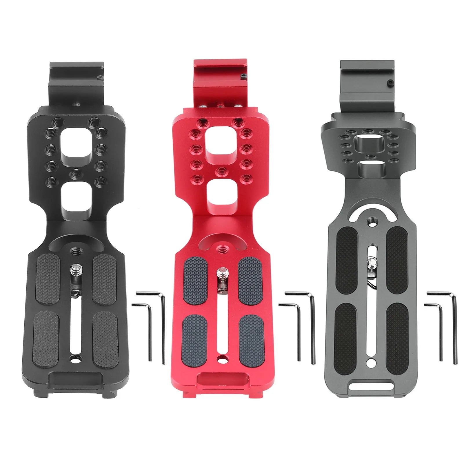 L Shape Quick Release Plate Metal Shoe Mount Hydraulic Ballhead SLR
