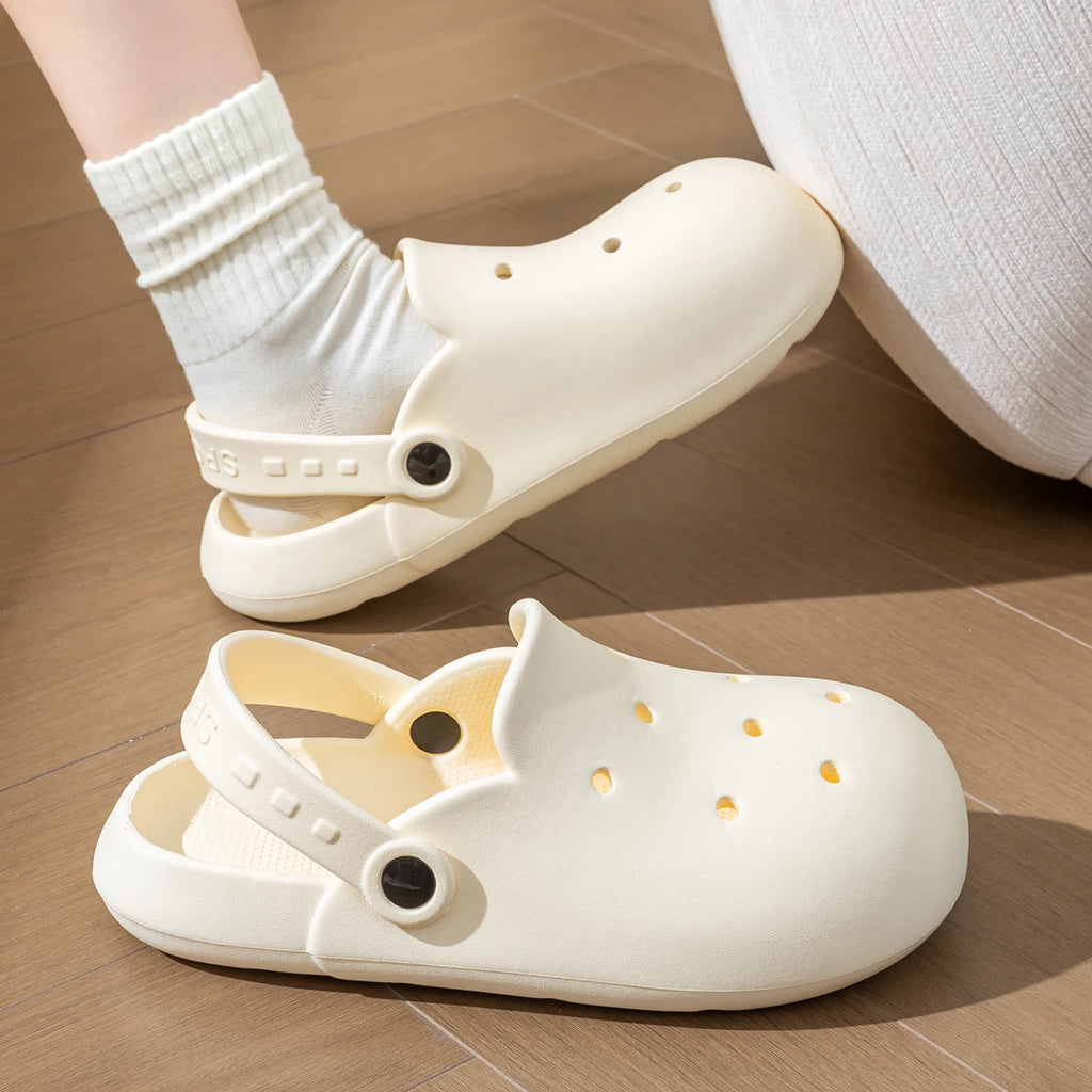 Women EVA Clogs Lightweight Non-slip Slip-on Sandals Strap Breathable