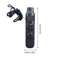 1 Survival Whistle Compass LED Light Thermometer Loud Emergency