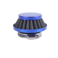 58mm Motorcycle Air Filter Modification Kit 44mm Air Filter Cleaner Intake Tube High Performance Air Filter Pocket Bike Zpaxo Blue 44mm