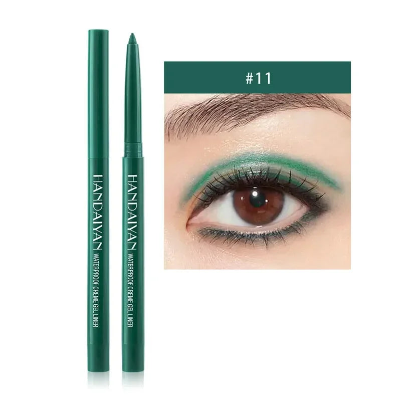 Matte Colorful Eye Liner Pen 20 Colors Eyeliner Gel Pencils Long Zpaxo 11
