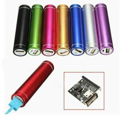 Metal USB 5V Power Bank Box 1X 18650 Battery DIY Charger Cell Phone