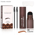 Eyebrow Stamp Waterproof Long Lasting Natural Brow Stamp Shaping Kit Shape Brow Stamp Contouring Stick Hairline 9 Colors Zpaxo 05