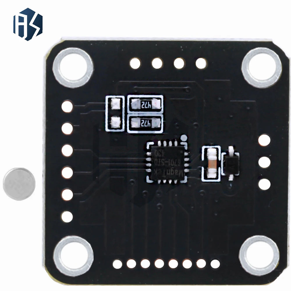 MT6701QT Magnetic Encoder Induction Angle Measurement Sensor Module 4 Zpaxo
