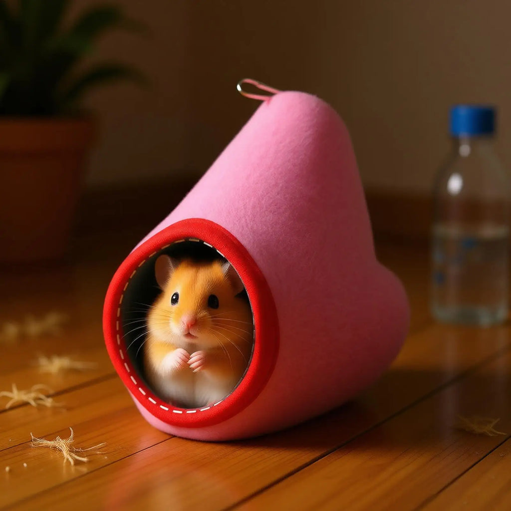 Hamster Hammock Hangable Hedgehog Nest Squirrel Enrichment Relaxing
