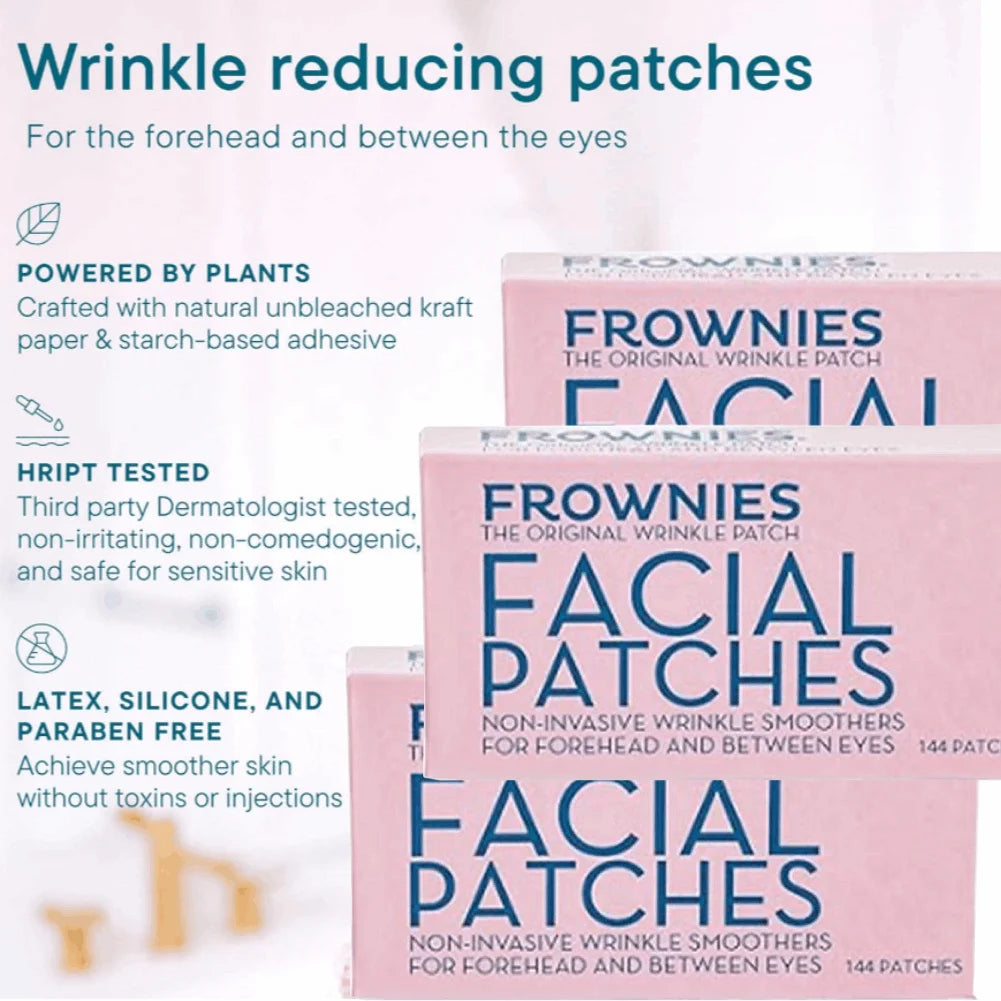Anti-Wrinkle Forehead Patches – Lift & Firm Skin (144pcs) Anti-Wrinkle Patches Zpaxo