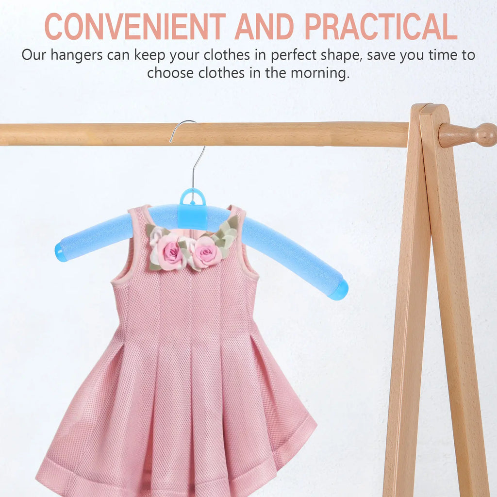 Heavy Duty Non-slip Clothes Hanger Plastic Iron Saving Wide Shoulder