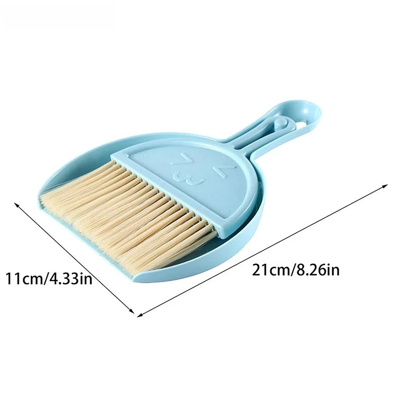 Multi-purpose Mini Desktop Cleaning Brush Dustpan Table Sweeper