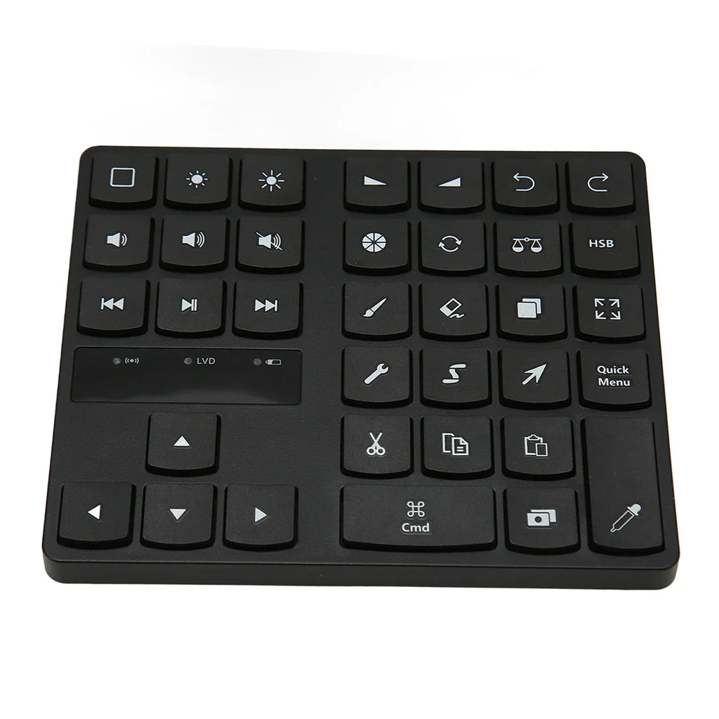 Drawing Keyboard Mini 35 Keys One Handed Ergonomic Shortcut IOS OS X Zpaxo