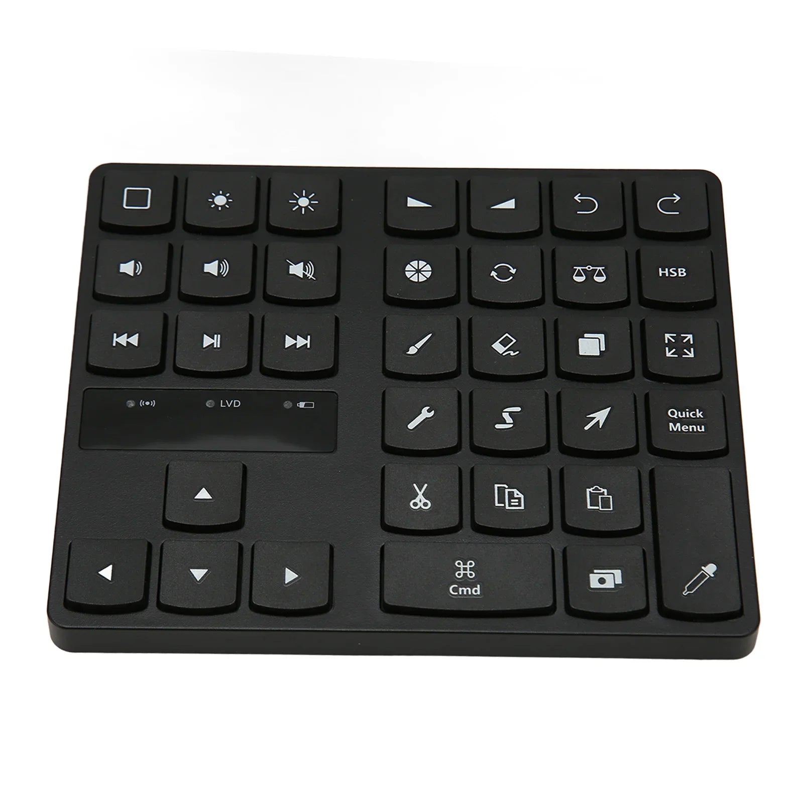Drawing Keyboard Mini 35 Keys One Handed Ergonomic Shortcut IOS OS X Zpaxo