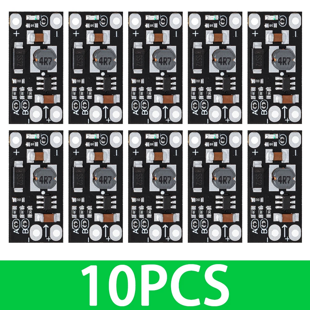 1 5 Newest Multi-function Mini Boost Module Step Up Board 5V 8V 9V Zpaxo 10PCS