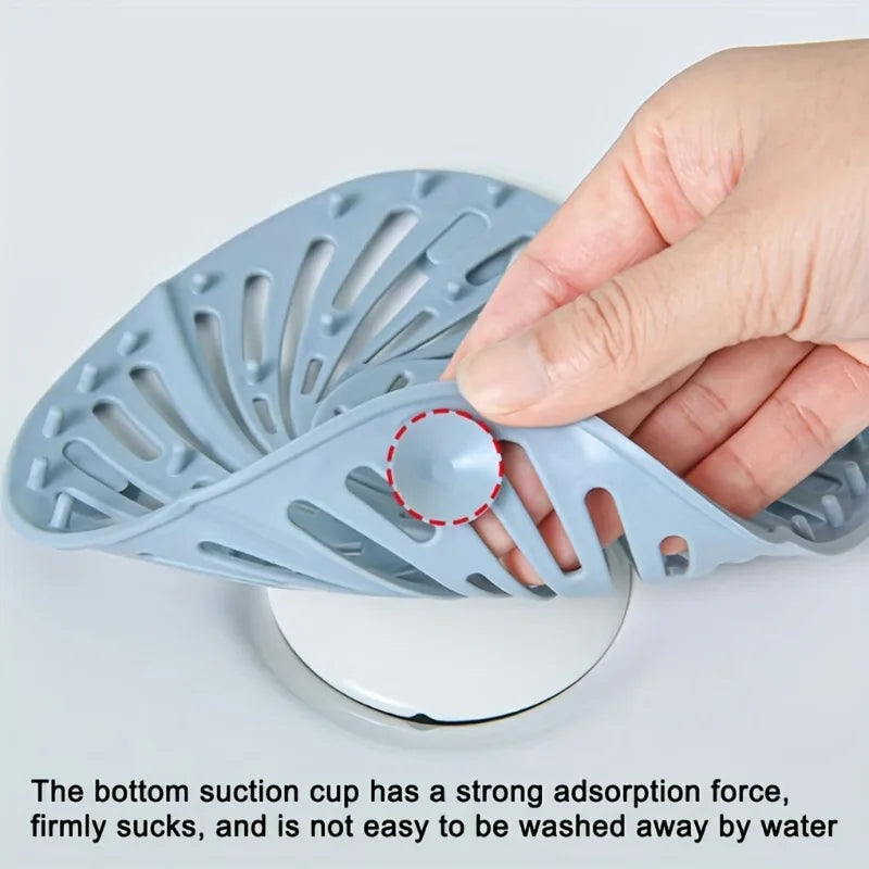 Shower Drain Hair Catcher Stable Bathtub Strainer Suction Cup