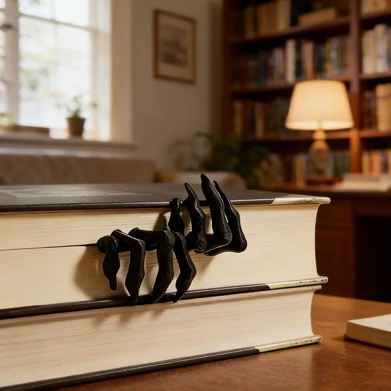 Devil Claw Bookmark Durable Plastic Punk Design Books Planners Ideal