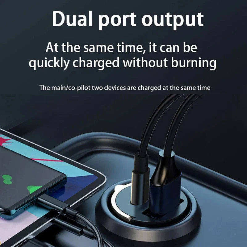 100W 200W Car USB Charger Supercharging Cigarette Lighter Adapter Zpaxo