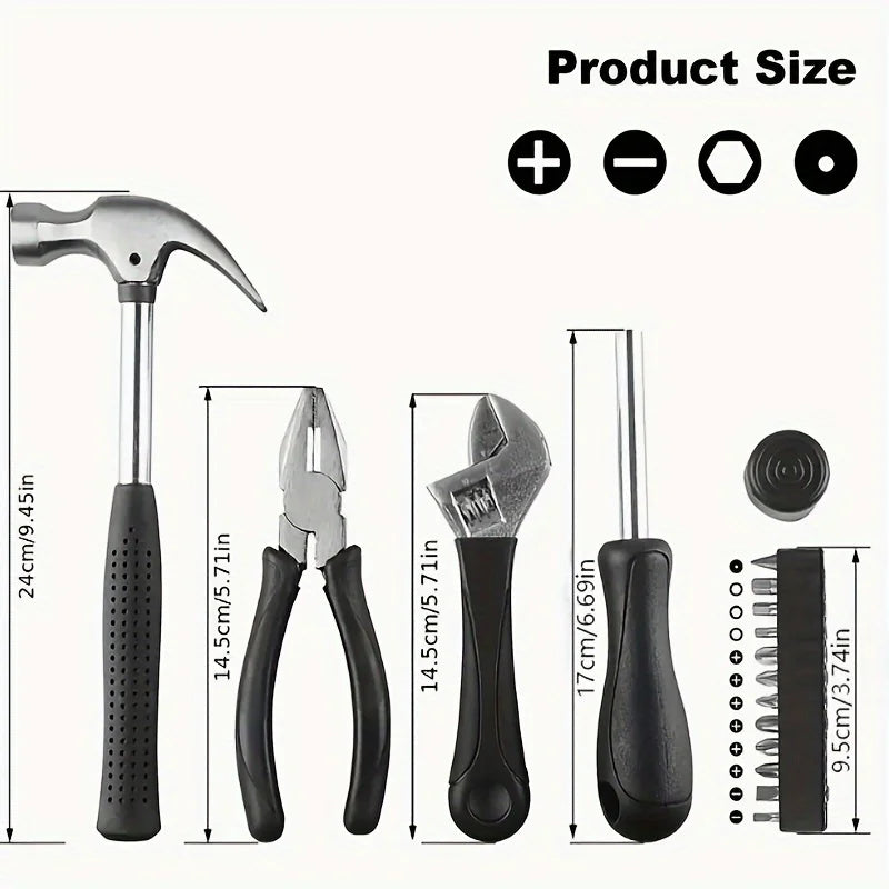 Home Hardware Toolbox Complete House Decoration Tool Essential Zpaxo
