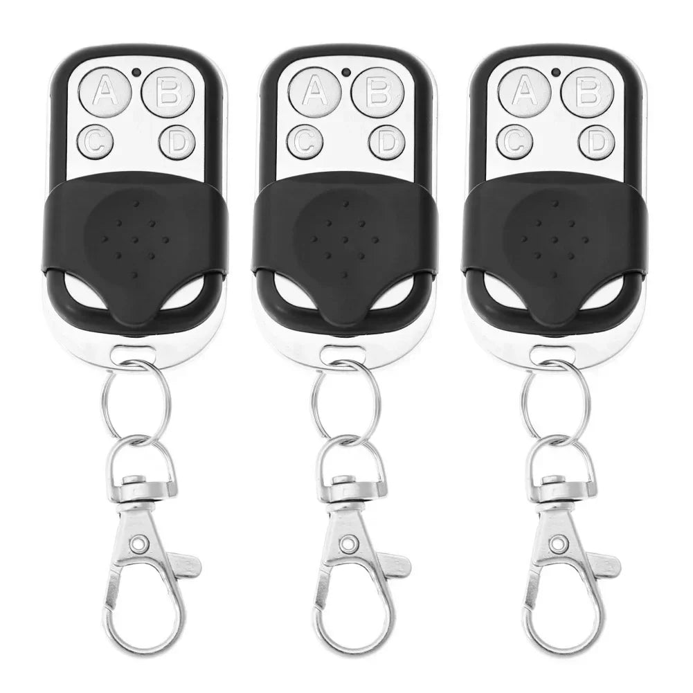 1PC/50PCS Wireless RF Remote Control 433MHz Electric Gate Garage Door Remote Control Key Fob Duplicator Controller Zpaxo