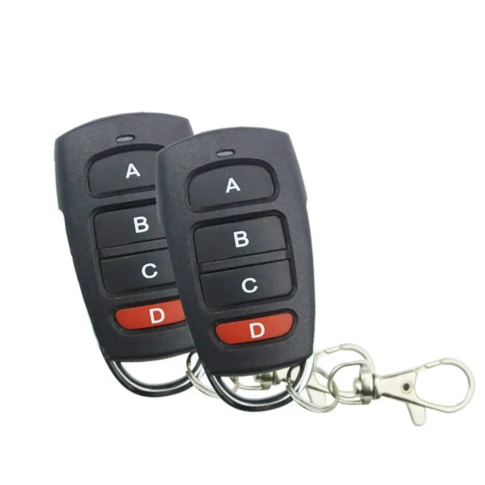 1-50PCS 433 Mhz Universal Garage Door Control Remote Control Fixed Learning Code Clone Self-copying Automation For Gates Zpaxo