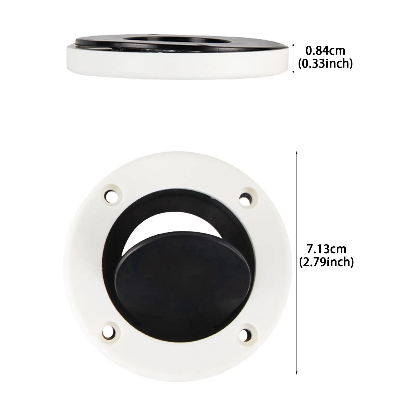 Scupper Valves Kayak Efficient Wear-resistant Check Valve White Drain