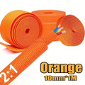 Braided Cable Sleeve Shrink Tube Thermal Tube for Cables Insulation Flam Retardant Shrinkable Wire Wrap Sheath Organizer Zpaxo 10mm Orange 5M- (5Rolls)