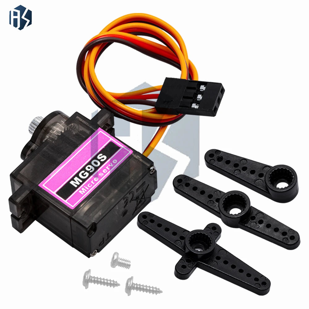 1-5 PCS BAISHUN MG90S 9g Digital Servo – for RC Helicopter/Plane/Boat/Car (In Stock) Zpaxo