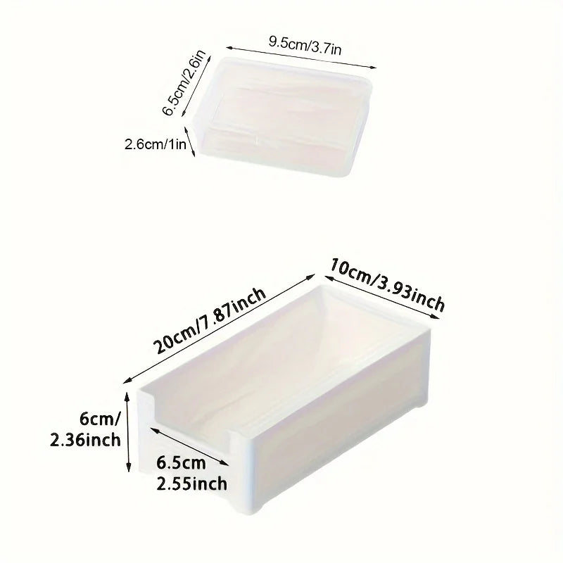 Desktop Cable Organizer Box – 7 Compartments for Cord Storage Cable Storage Organizer Zpaxo