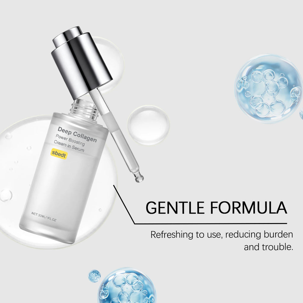 Power Boosting Cream In Serum Anti-Wrinkle Hyaluronic Acid Serum Lifts Firms Facial Skin Diminishes Fine Lines Shrink Pores Zpaxo