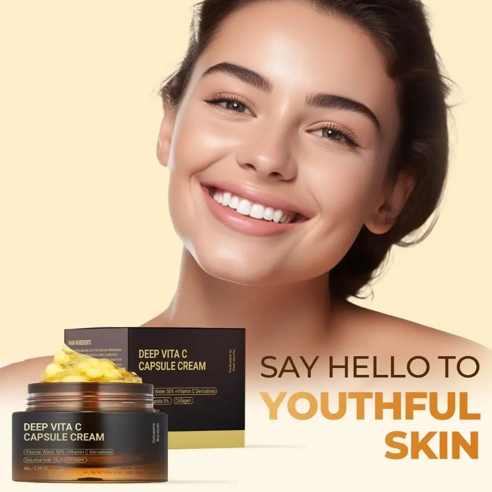 Collagen Niacinamide Deep Vita C Capsule Cream Anti Wrinkles Firming Zpaxo