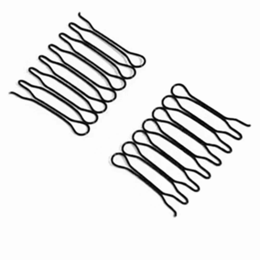 Roll Curve Needle Invisible Hairpin Design Tiara Bangs Fixed Insert Zpaxo