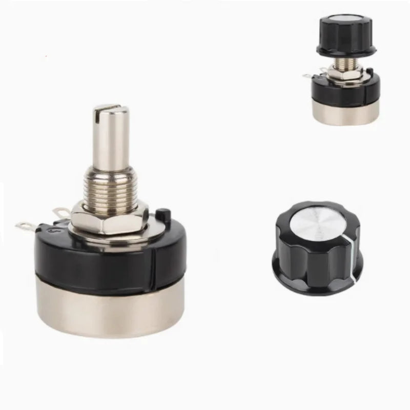 Single turn carbon film potentiometer with A03 knob RV24YN20S 101/501/102/202/502/103/103/503/104/100R/500R/1k-500k Zpaxo B102 1K