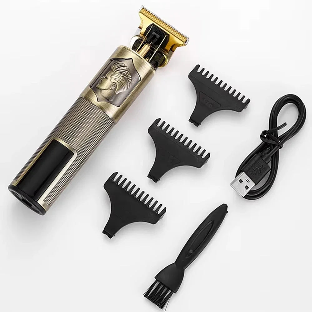 Carving Professional Hair Clipper For Men T9 Electric Hair Cutting Machine Barber Rechargeable Provide Comfortable Shave Clipper Zpaxo