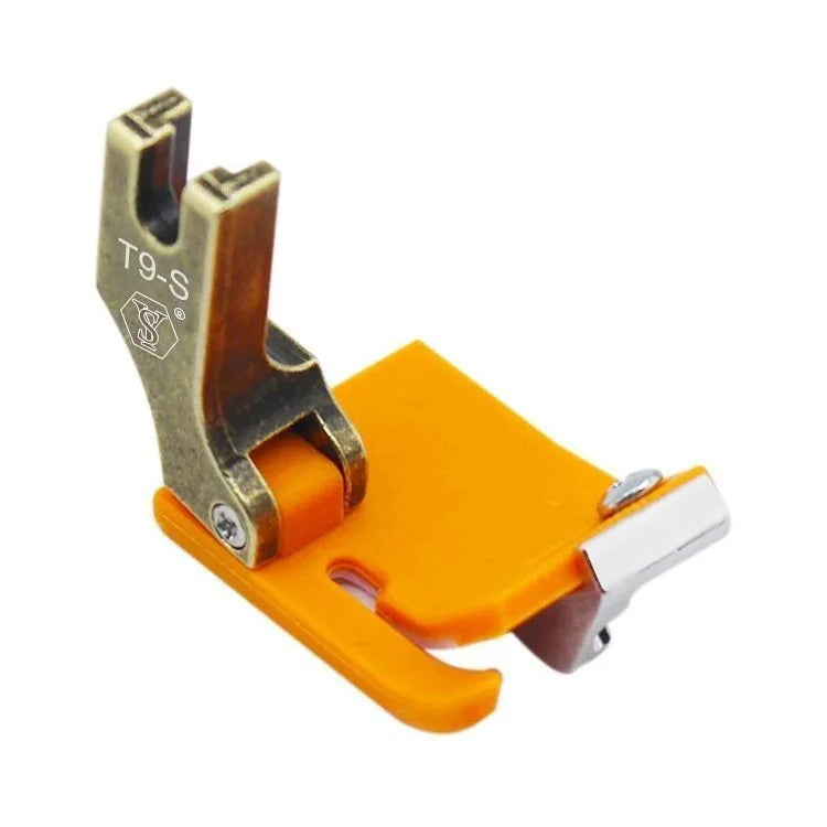 1Pc Plastic T9 Adjustable Multi-Function Presser Foot Hemming Rolling Edge Guide Feet For Industrial Sewing Machine Accessories Zpaxo B