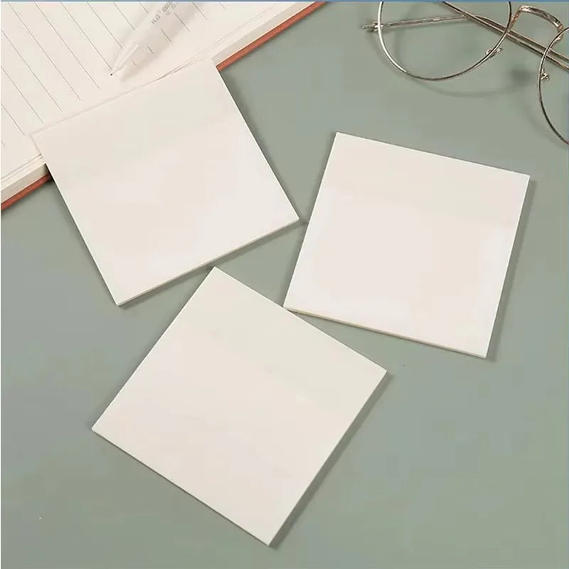 Transparent Sticky Notes – Clear Memo Pads 50 & 250 Sheets