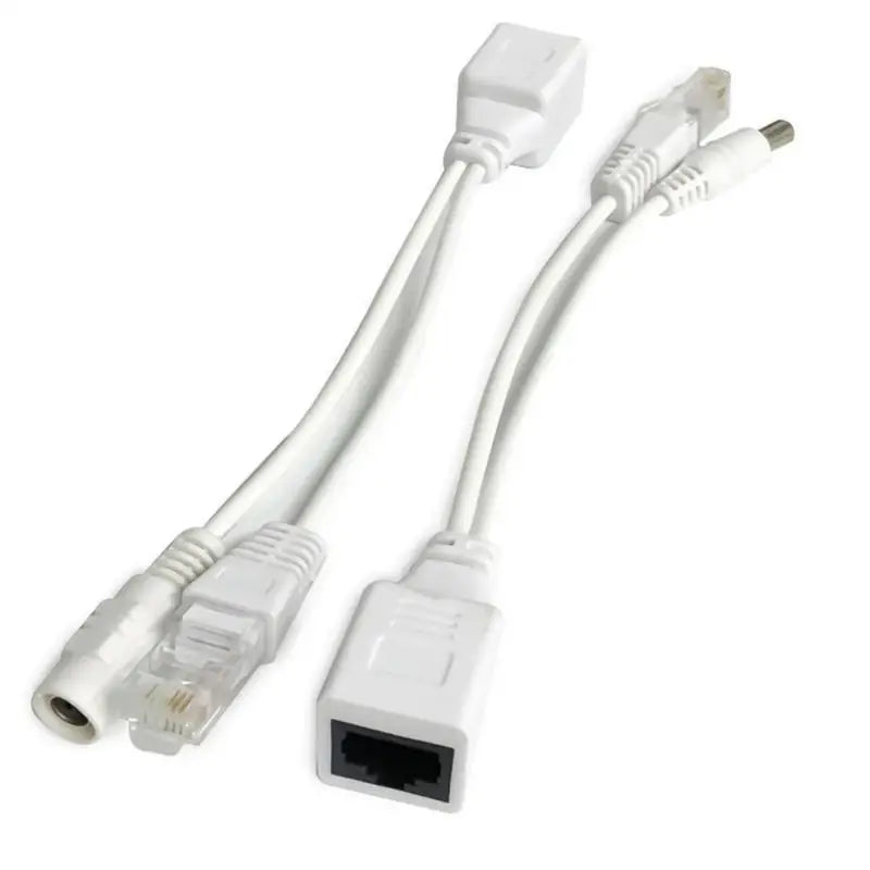 652F Passive Poe Injector Splitter Short Distance Power Over Ethernet Zpaxo White CN