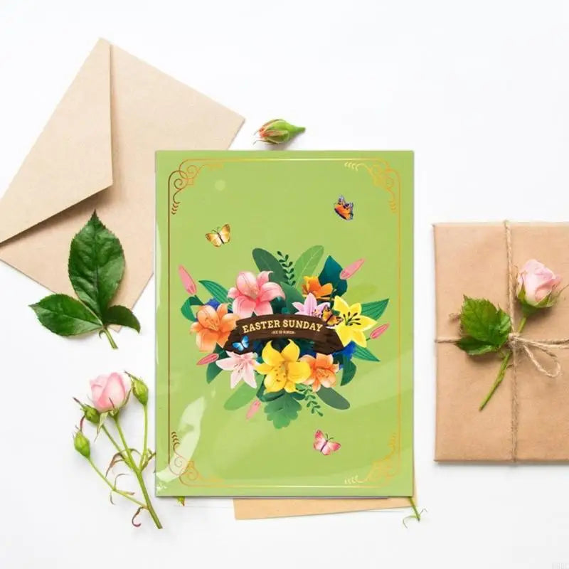 Multipurpose Easters Paper Arts Card Interlocedg Sculpture Pattern