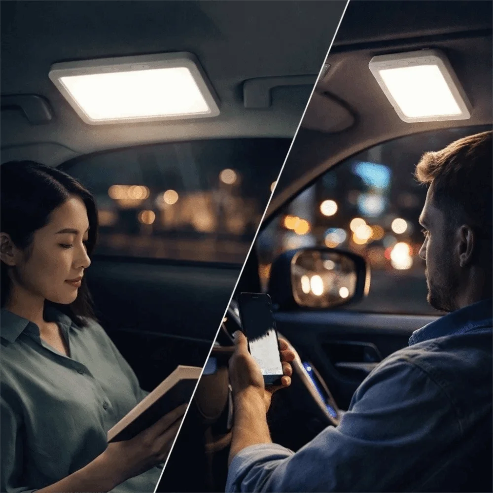 Soft Lighting Car Interior LED Light Sturdy Material Bright Vehicle