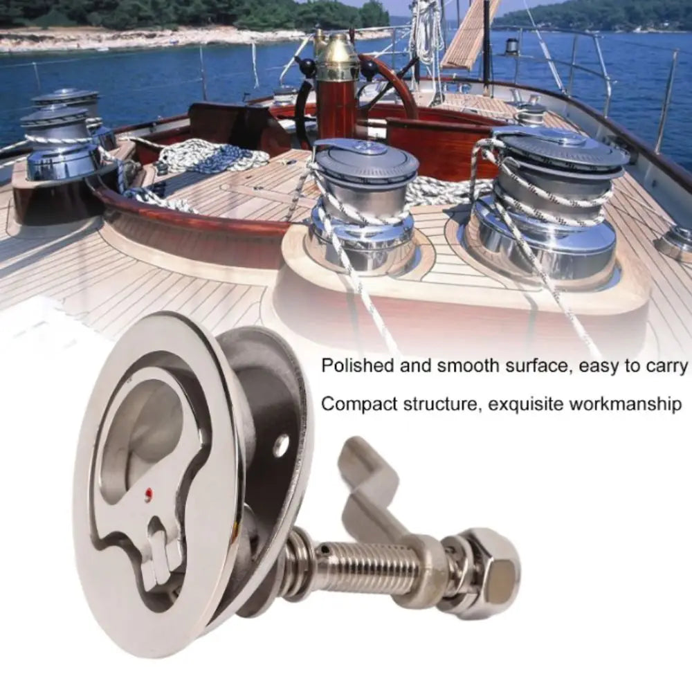 316 Stainless Steel Hatch Lock Corrosion Resistance Heavy Duty Lift Zpaxo