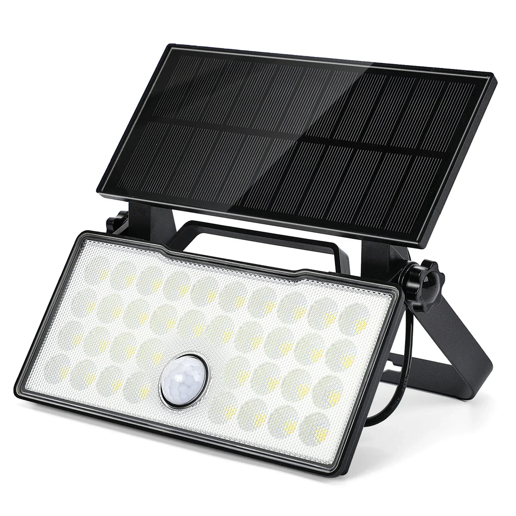 Outside Solar Camping Light Motion Sensor 3 Modes Powered Security Zpaxo 108LED Natural-4000K China Mainland