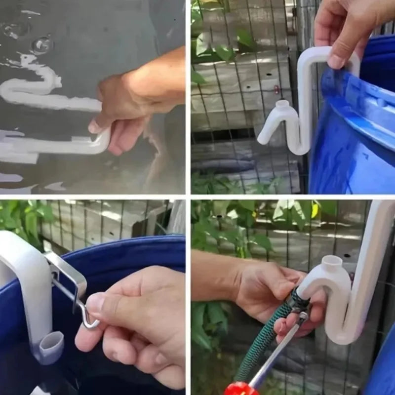 Self-Priming Siphon Hose – Auto Drain, Fill & Rainwater Transfer Siphon Transfer Hose Zpaxo
