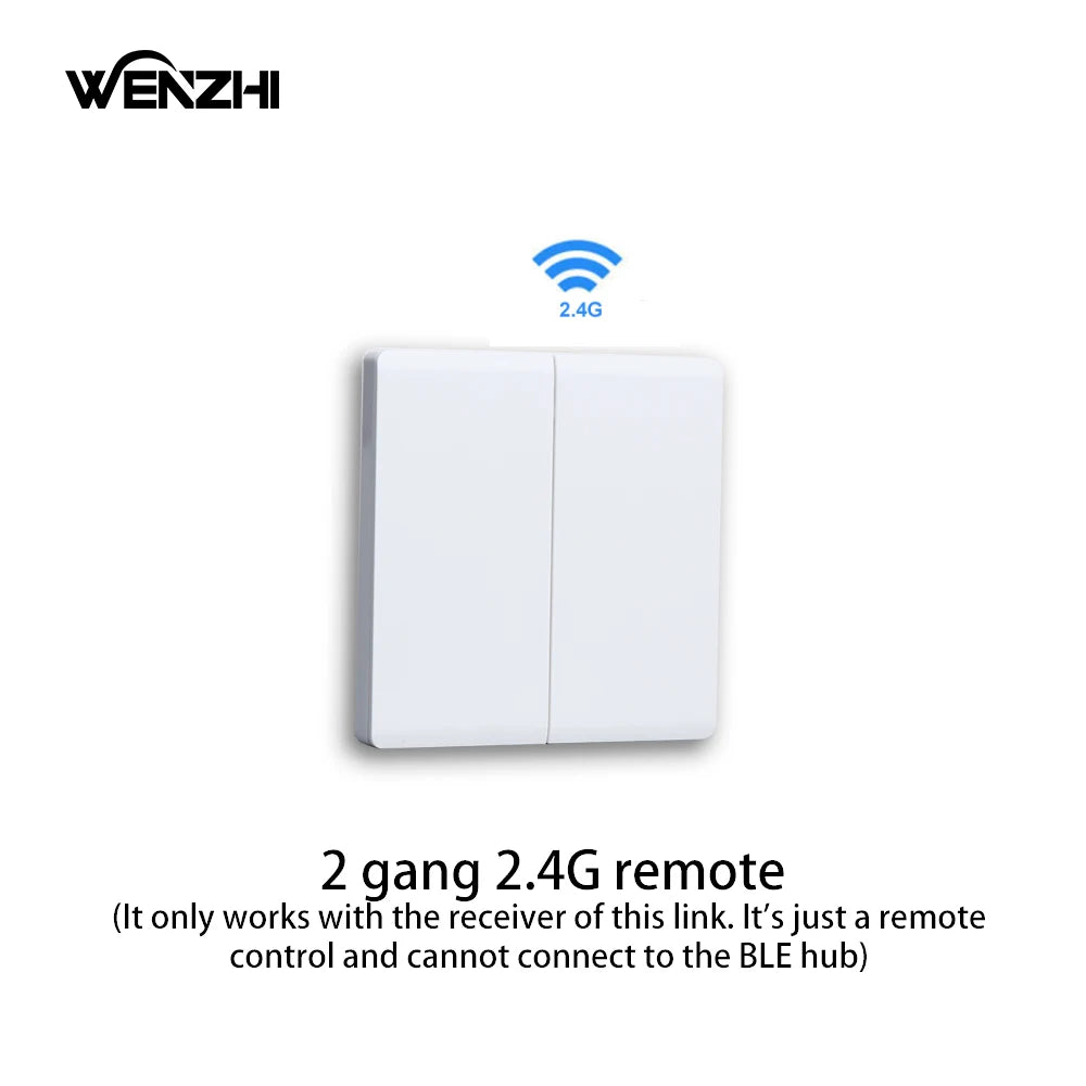 BLuetooth/BLE Switch Module Relay For Light LAMP On/Off 2.4G Wireless Remote Control Tuya Smart Life Timer DIY Home Automation Zpaxo 2Gang1 China Mainland