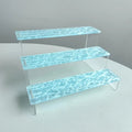 Acrylic Three-layer Display Rack Storage Art Organizer Suitable Party