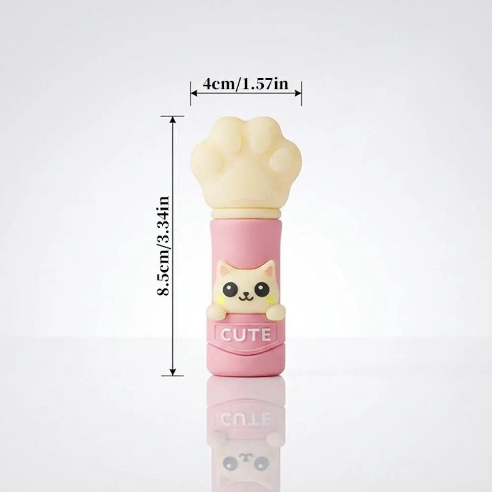 Mini Refillable Perfume Bottle Changing Cat Paw Shape Spray Portable Zpaxo