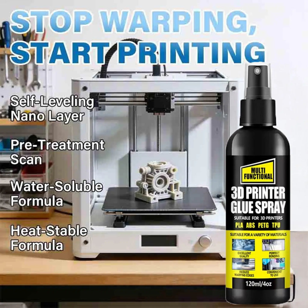 3D Printer Glue Filaments Spray Adhesive Long Lasting Bed Stick TPU
