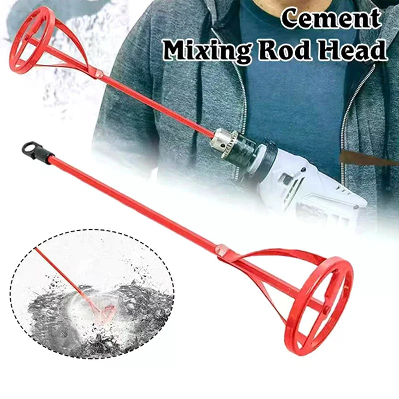 Paint and Mud Mixer Hexagon Shaft Plaster Mud Mixer Handheld Paint Cement Putty Powder Mixing Tool For Grouting Mortar Zpaxo